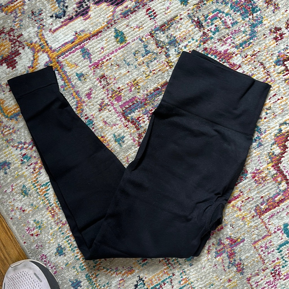 set active sculpt flex leggings in onyx